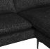 Anders Sectional Sofa (Salt & Pepper with Black Legs)