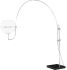 Grand Bend Floor Lamp (Clear with Silver Body)