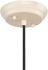 Simona Pendant Light (Nude with Gold Accent)