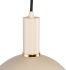 Rosie Mini Pendant Light (Nude with Gold Accent)