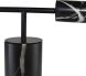 Justine Lamp (Black Marble with Black Accent)