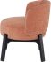 Adelaide Dining Chair (Nectarine with Black Ash Legs)