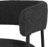 Cassia Occasional Chair (Licorice with Black Frame)