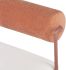 Marni Occasional Chair (Nectarine with Oyster Seat with Rust Frame)