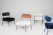 Marni Dining Chair (Salt and Pepper with Black Velour Seat)