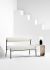 Marni Occasional Bench (Buttermilk with Oyster Velour Seat)