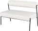 Marni Occasional Bench (Buttermilk with Oyster Velour Seat)