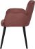 Willa Dining Chair (Chianti Microsuede Polyester & Black Ash Frame)