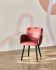 Willa Dining Chair (Chianti Microsuede Polyester & Black Ash Frame)