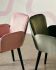 Willa Dining Chair (Petal Microsuede Polyester & Black Ash Frame)