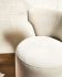 Mina Dining Chair (Buttermilk Boucle Fabric & Oyster Seat)