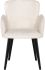 Willa Dining Chair (Champagne Microsuede Polyester & Black Ash Frame)