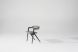 Anita Dining Chair (Dove Leather - Ebonized Oak Frame)