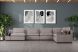 Jules Modular Sectional with Storage Console (Knit Beige