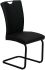 Moksha Leather Dining Chair (Set of 2 - Black)