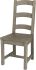 Irish Coast Ladder Back Chair (Set of 2 - Black Olive)