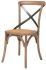 Set of 2 - Driftwood with Rattan Seat 
