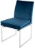 Savine Dining Chair (Peacock with Silver Frame)