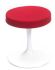 Dot Stool (White and Red)