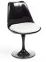 Scoop Chair (Black & White)