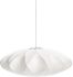 Starfish Cocoon Pendant Lamp (Off-White and Nickel)