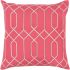 Skyline2 Pillow with Down Fill (Carnation Pink)