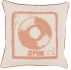 Spin Pillow with Down Fill (Tan, Beige)