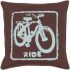 Ride Pillow with Down Fill (Black, Slate)