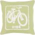 Ride Pillow (Lime, Ivory)