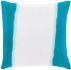 Dip Dyed Pillow with Down Fill (Teal)
