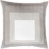 Teori3 Pillow with Down Fill (Ivory, Gray, Taupe)