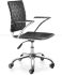 Criss Cross Office Chair (Black)