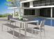 Metropolitan Outdoor Dining Set (with Benches)