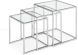 Pasos Nesting Table (Clear)