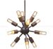 Sapphire Ceiling Lamp (Small - Antique Black & Gold)