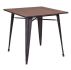 Titus Dining Table (Rustic Wood)