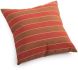Joey Small Outdoor Pillow (Brown and Clay wide stripe)