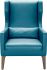 Messina Lounge Chair (Turquoise)