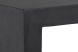 Axle Table Console (Béton Noir avec Base Noire)