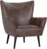 Luther Lounge Chair (Havana Dark Brown)