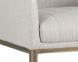 Wolfe Lounge Chair (Beige Linen)