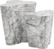 Ava End Table (Large - Marble Look)