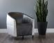 Bronte Lounge Chair (Piccolo Dove & Overcast Grey)