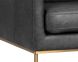 Virgil Lounge Chair (Marseille Black Leather)