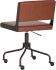 Davis Office Chair (Rust Tan with Black Base)