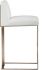 Dean Barstool (Antique Brass - Cantina White)