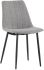Drew Dining Chair (Set of 2 - Fabric with Black Base)