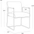 Balford Dining Armchair (Arena Cement)