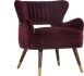 Hanna Lounge Chair (Leo Cabernet)