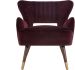 Hanna Lounge Chair (Leo Cabernet)